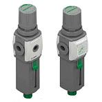 T173BEMCD - Фильтр-регулятор с встроенным манометром, G1/2", 0...12бар, 50мкм, 3500 нл/мин, технопол