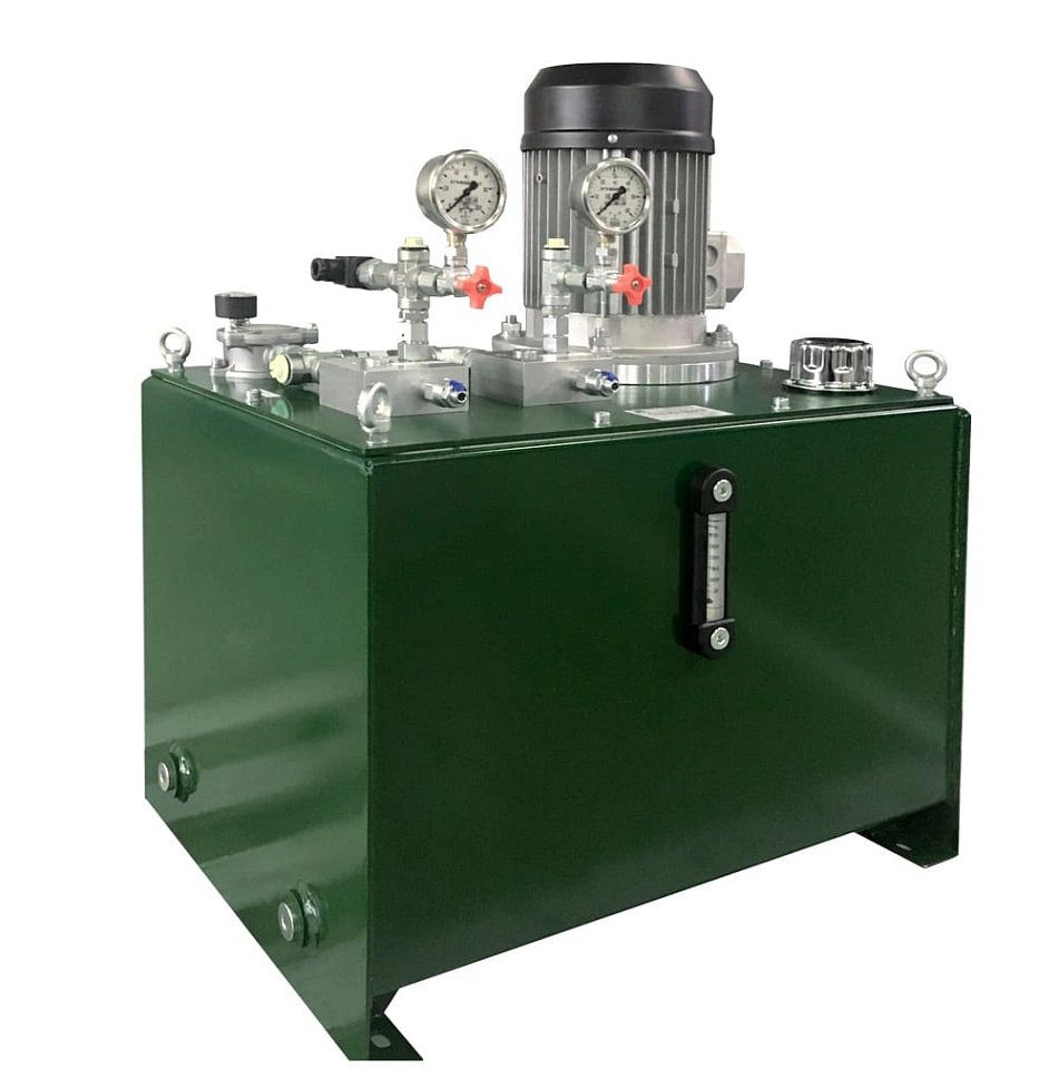 Гидростанция CTR-KV-B0918 для станочного оборудования. Аналог гидростанции 10/15-2,2Г48-2