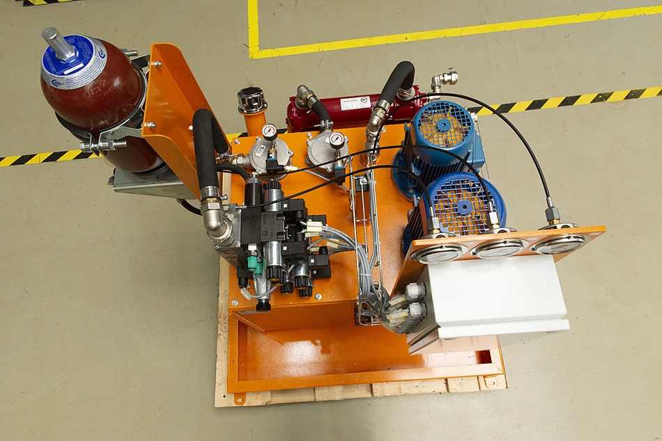 Гидростанция для стана холодной прокатки труб ХПТР4-8