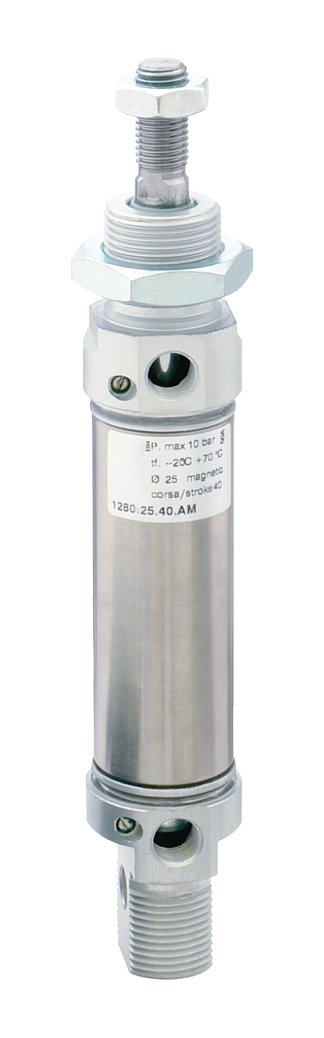 1280.25.0025.M - Миницилиндр пневматический ISO 6432