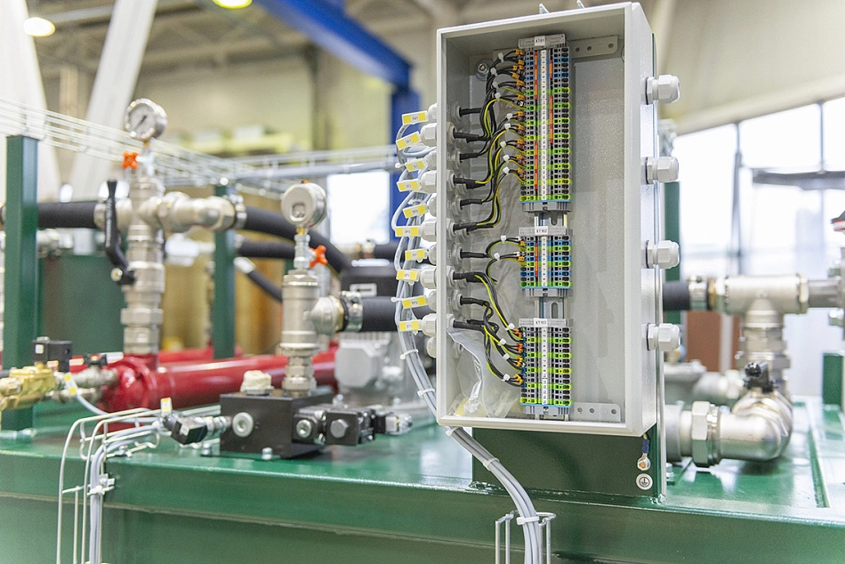 Гидростанция CTR-KV-C0110 для участка сборки клетей стана 450