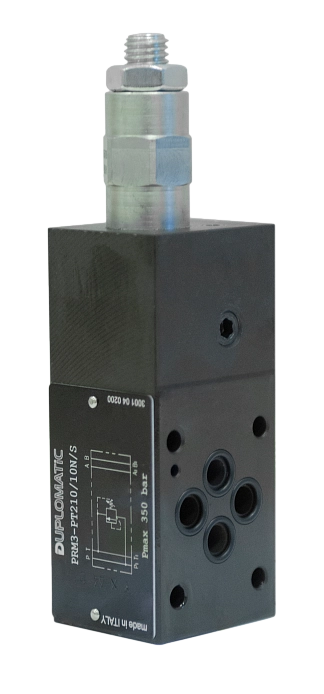 PRM3-PT210/10N/S - Клапан предохранительный с прямым управлением модульного монтажа