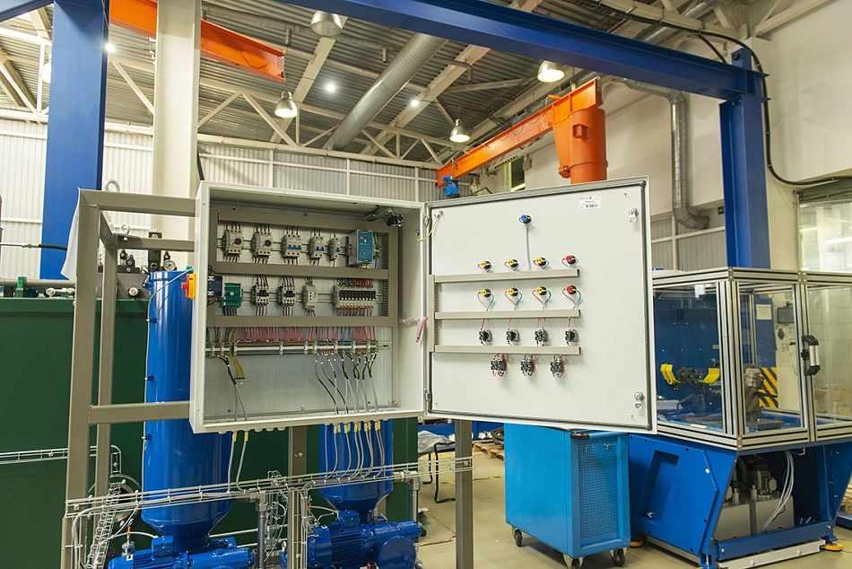 CTR-KV-C0365 - станция пластичной смазки в установке непрерывной разливки стали