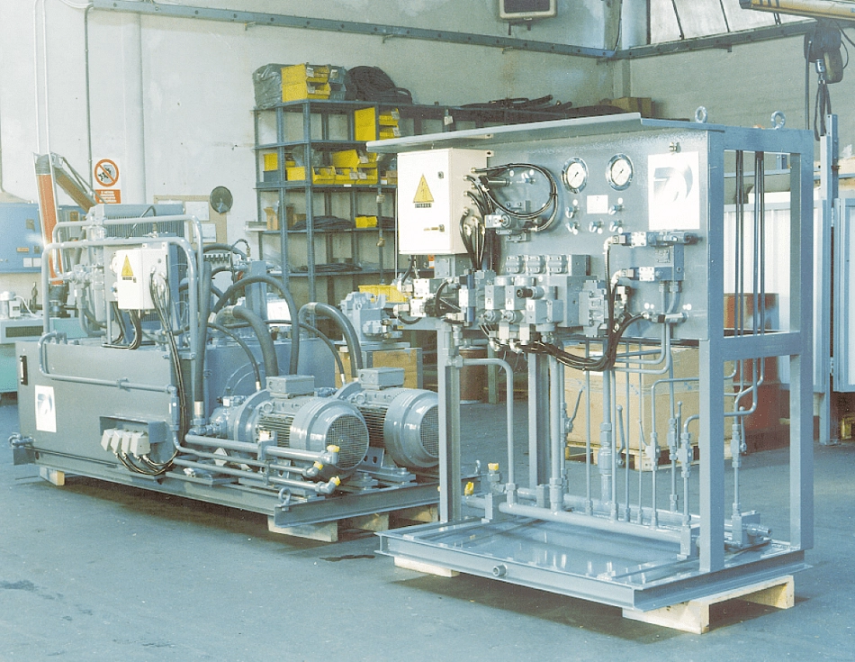 Гидравлическая система управления БДМ VALMET