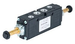 824.52.3.6.M2 - Распределитель пневматический с электромагнитным управлением
