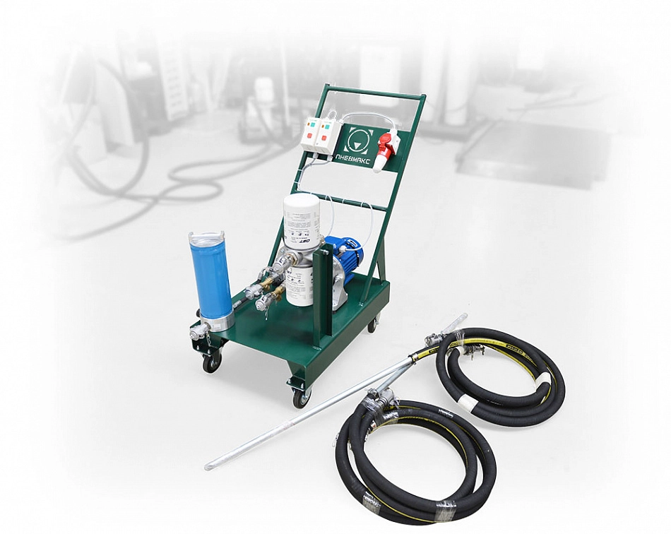 Станция очистки гидравлического масла от воды и механических примесей CTR-KV2002-4_2-DBL_380