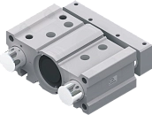 6101 - Цилиндр пневматический усиленный с встроенными направляющими