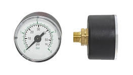 SS17070A.A - Манометр, 1/8 NPT, 0-4бар, нерж. сталь