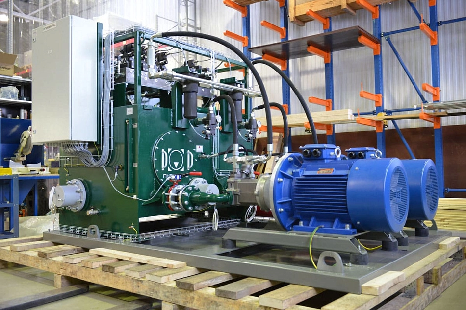 Гидростанция CTR-KV-С0112 для системы взвешивания углепогрузочного комплекса