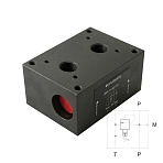 RM4-0-MP/40_1235101_PRK - Монтажная плита под перепускной предохранительный клапан типа PRK cталь