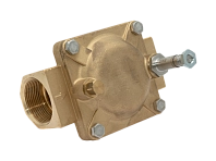 E107HE37 - Клапан арматурный с мембранным усилением НЗ (латунь)