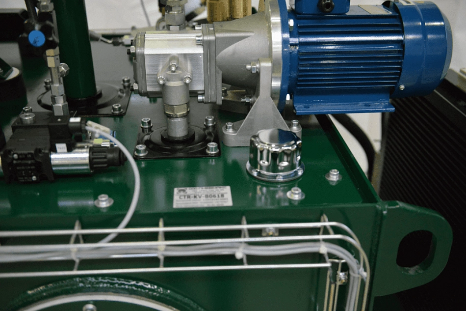 Гидростанция CTR-KV-B0618 для стенда установки-снятия подушек рабочих валков дрессировочного стана