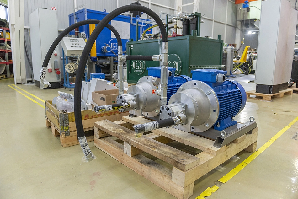 Гидростанция CTR-KV-C0110 для участка сборки клетей стана 450