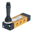 212 - Распределитель пневматический с механическим управлением (тумблер)