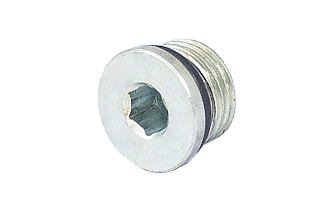 E70100004 - Заглушка 3/4"-16UNF (тип L;  вместо клапана КТ08), сталь