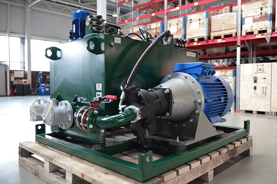 Гидростанция CTR-KV-B0742 для автоматического брикетировочного пресса ПБО-95.01 для вторсырья