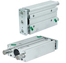 6100 - Цилиндр пневматический с встроенными направляющими
