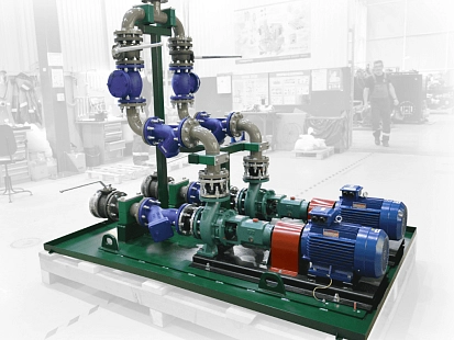 Система подачи эмульсии стана ХПТ 250 CTR-KV-B1821.4