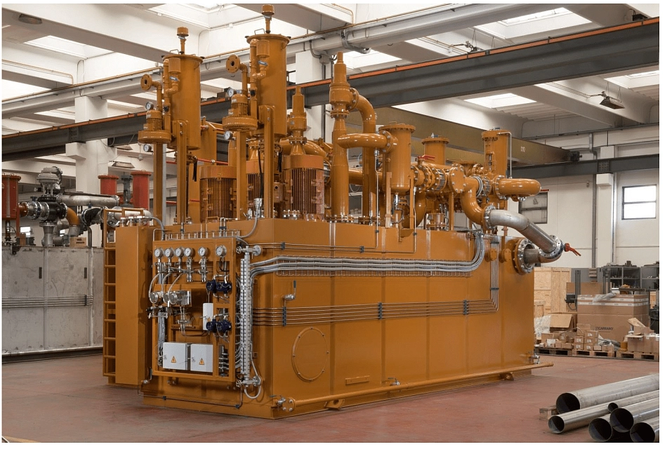 Станция смазки турбины мощностью 160 МВт