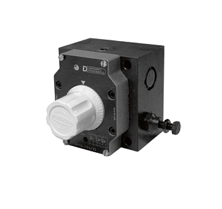 RPCQ-2T3/31 - Трехлинейный регулятор расхода, скомпенсированный по давлению и температуре