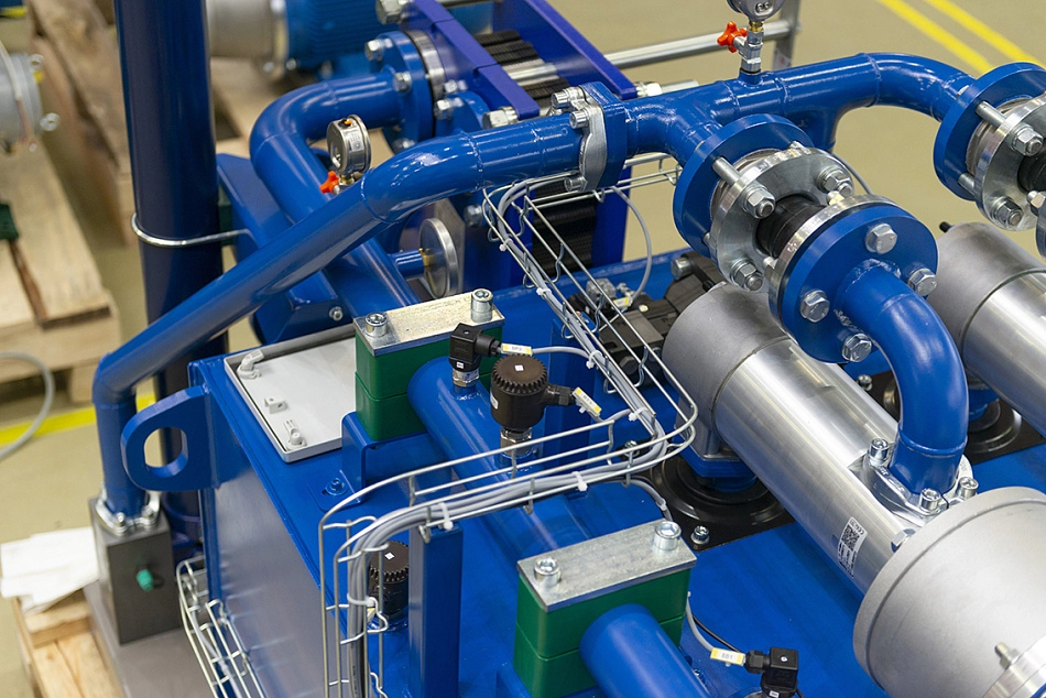 CTR-KV-B1449 - станция смазки редуктора гидроагрегата ГЭС