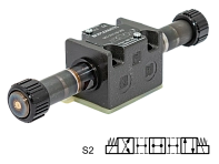 DS3-S2/11N-A00_DS3-S2/10N-A00 - Распределитель гидравлический CETOP 03