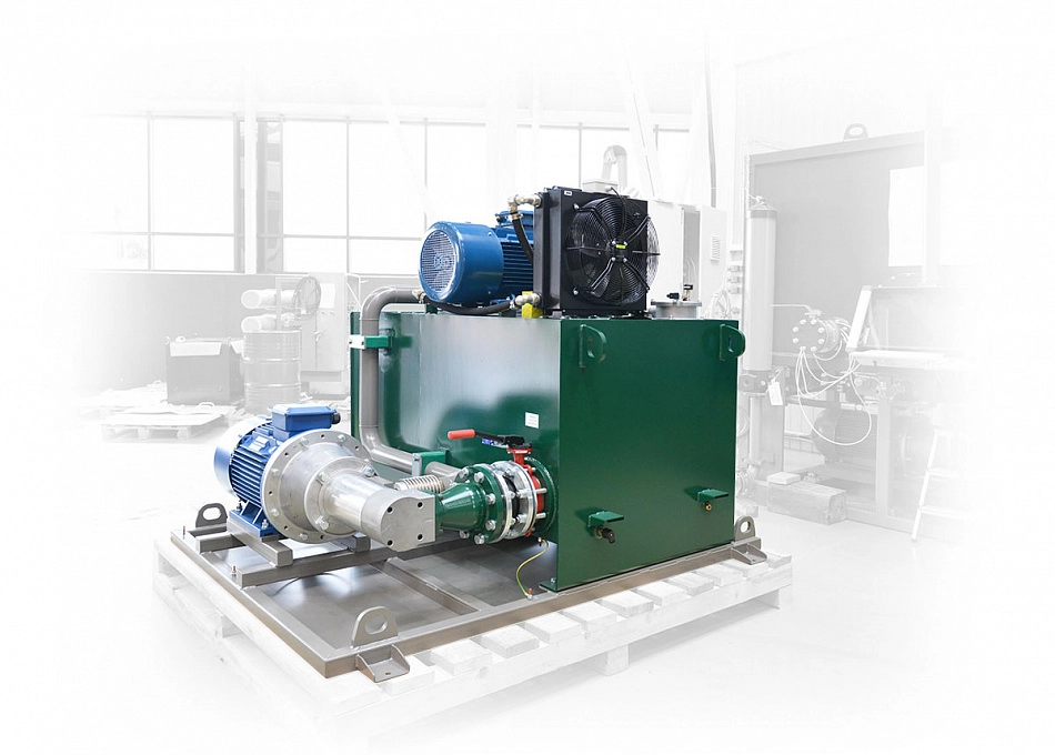 Станция CTR-KV-B0817 для фанерного пресса усилием 600 тс (производства Днепропетровского завода тяжелых прессов)