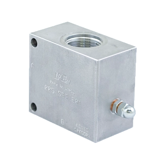 005.533.E01.F_C-1GAS-114N-T-005.533.E01 - Плита для встраиваемого клапана VEP, P-T -1", алюминий