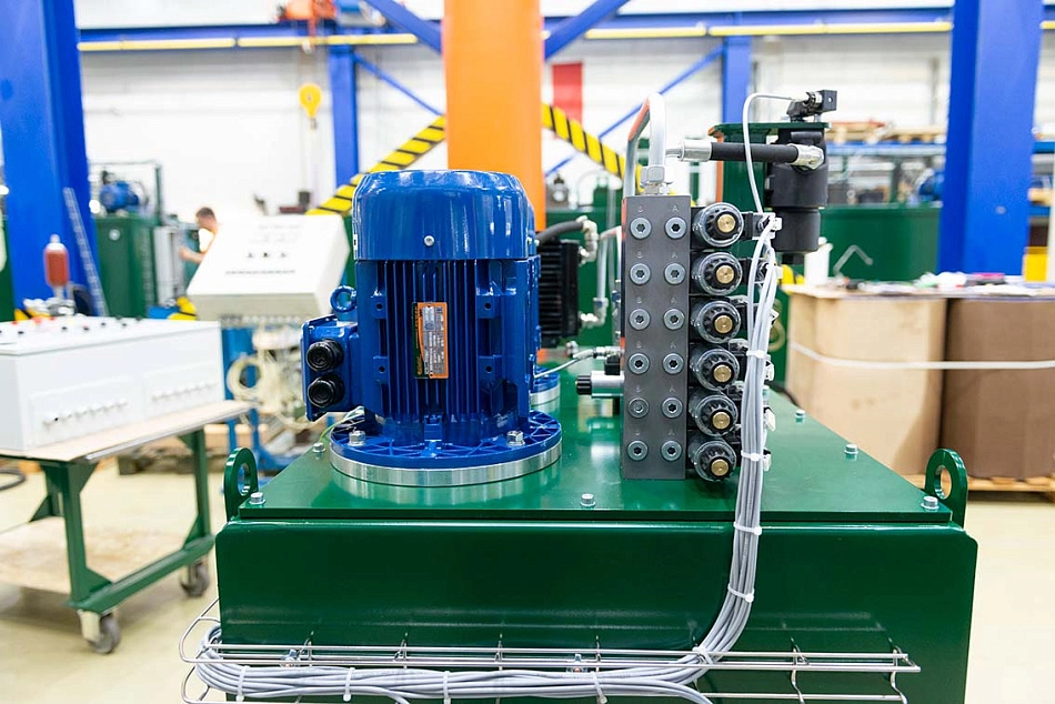 CTR-KV-B1393 - гидравлическая станция манипулятора сборки сталеразливочных ковшей КС-160