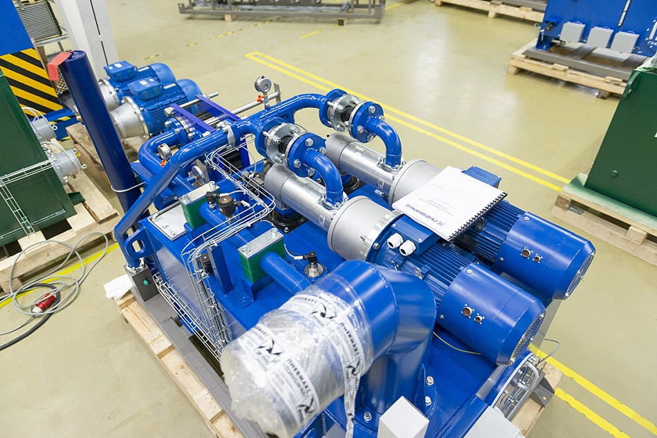 CTR-KV-B1449 - станция смазки редуктора гидроагрегата ГЭС