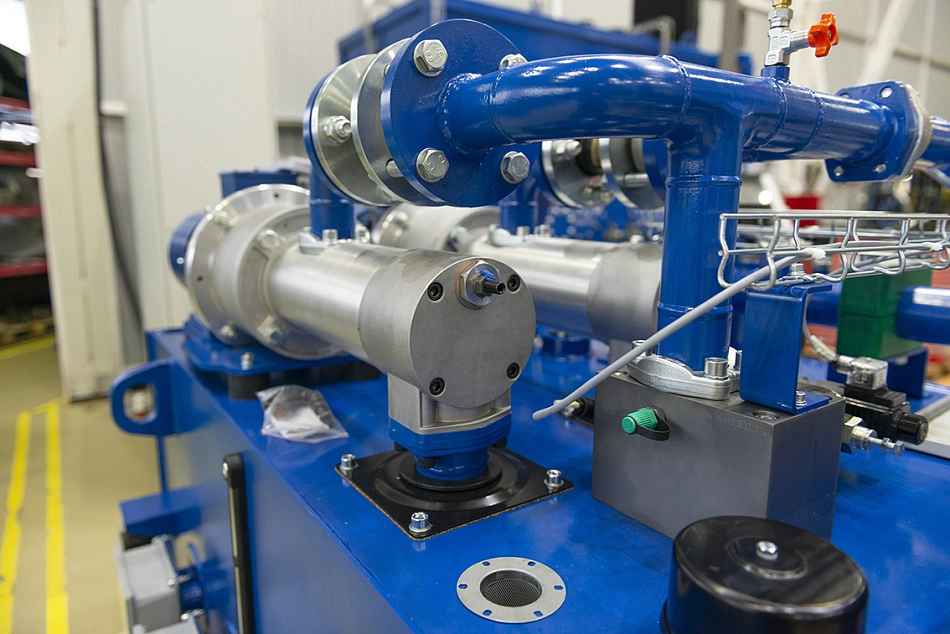 CTR-KV-B1449 - станция смазки редуктора гидроагрегата ГЭС