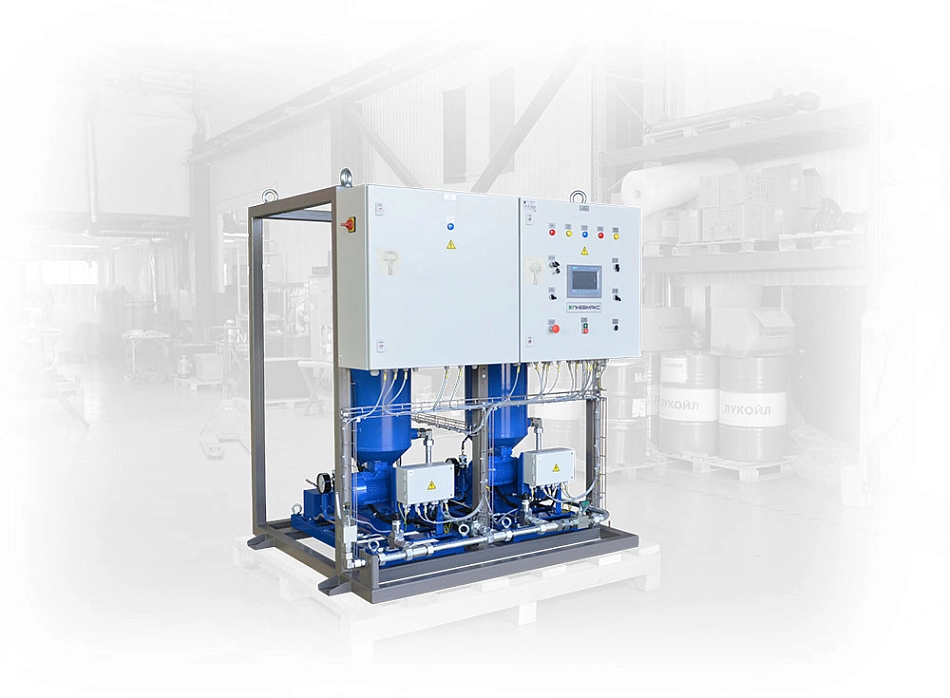 Станция пластичной смазки CTR-KV-C0169 для УНРС