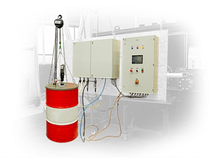 CTR-KV-C0070-CHL - Система густой смазки промежуточного рольганга стана горячей прокатки на базе бочковых пневматических насосов