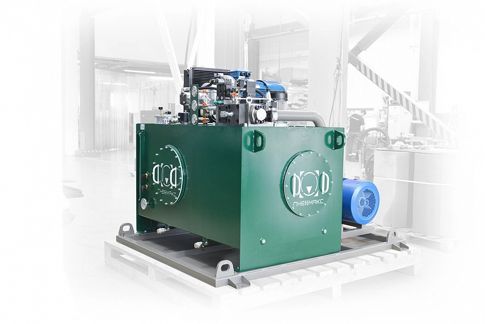 Станция CTR-KV-B0817 для фанерного пресса усилием 600 тс (производства Днепропетровского завода тяжелых прессов)