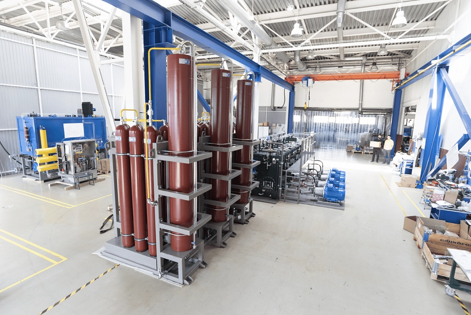 Насосно-аккумуляторная станция (НАС) CTR-KV-D0078 с гидропанелями для дуговой сталеплавильной печи ДСП-25