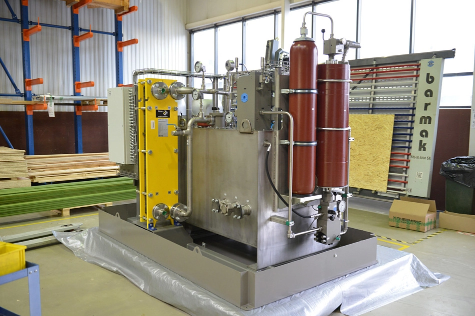 Гидростанция CTR-KV-D0089 для сервоприводов турбины 100 МВт на ТЭС "Максимо Гомес" (Куба)