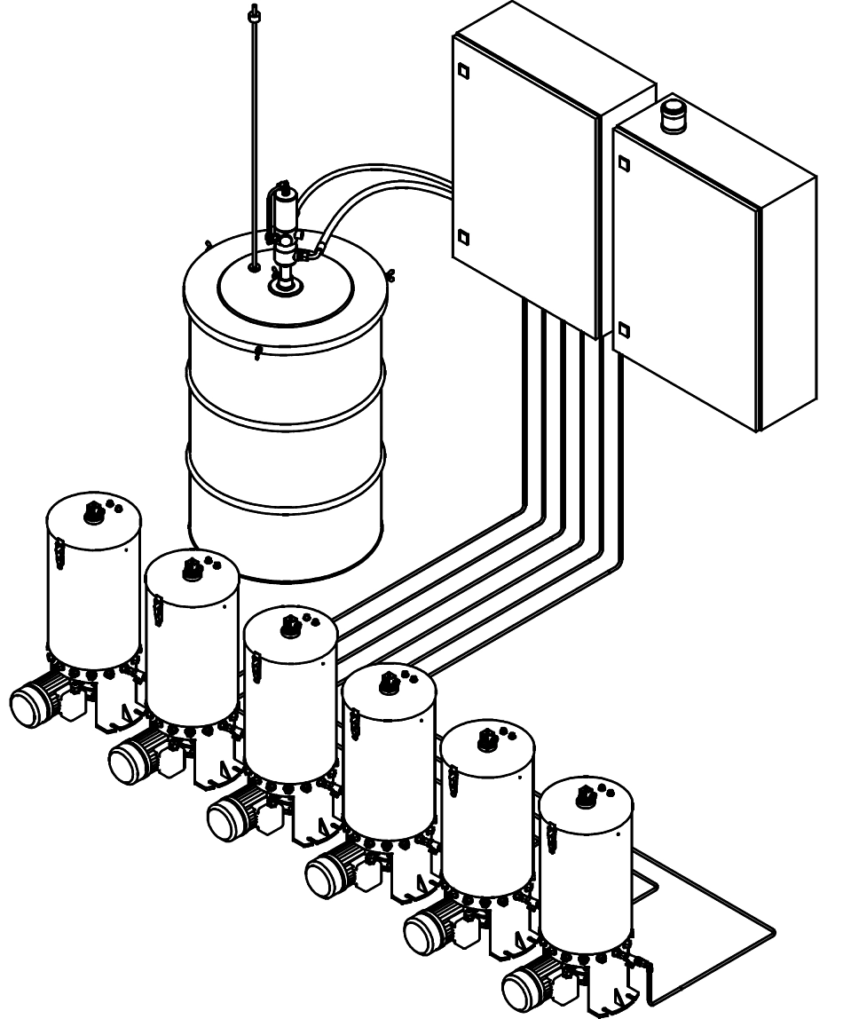 Каскад-заправщик CTR-KV-C0247 для смазочных станций