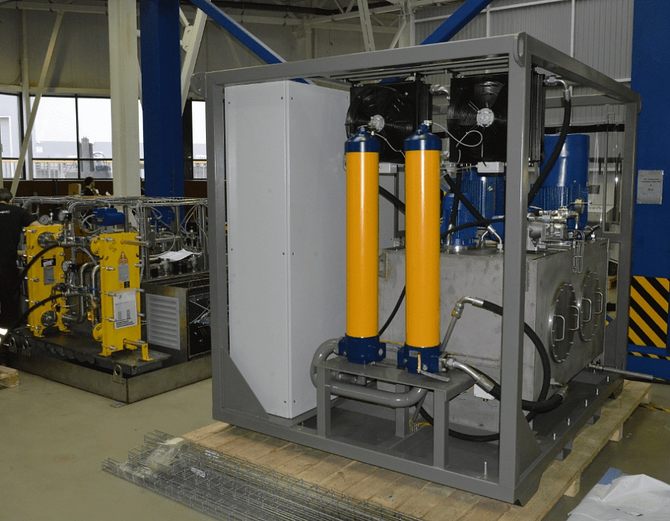 Станция CTR-KV-B0532 для промывки судовых гидравлических систем