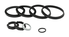 RG1383/0004 - Комплект уплотнений для пневматических цилиндров серии 1386-1387-1388-1396-1397-1398