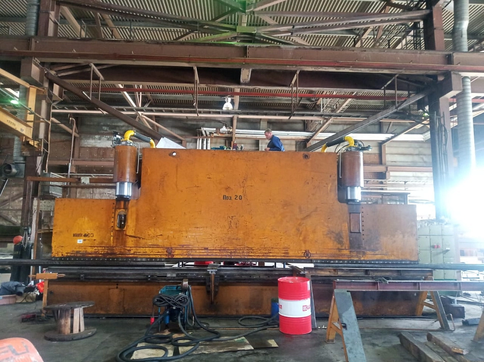 Гидросистема кромкофуговального пресса листогиба Jaromet NCJ 80-500 CTR-KV-C0223