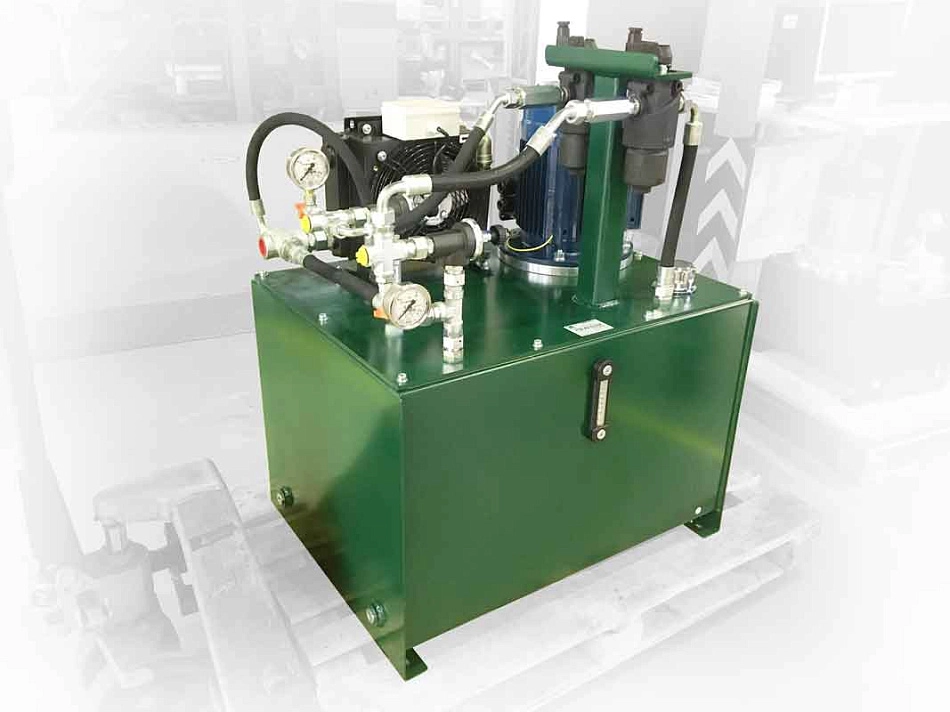 Гидростанция CTR-KV-B1038 для механизированного комплекса для абразивной очистки отливок 99913М