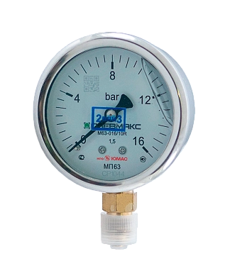 M63-016/10R - Манометр вибростойкий (*)