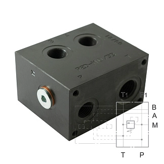 P2D-M0/33 - Плита одноместная