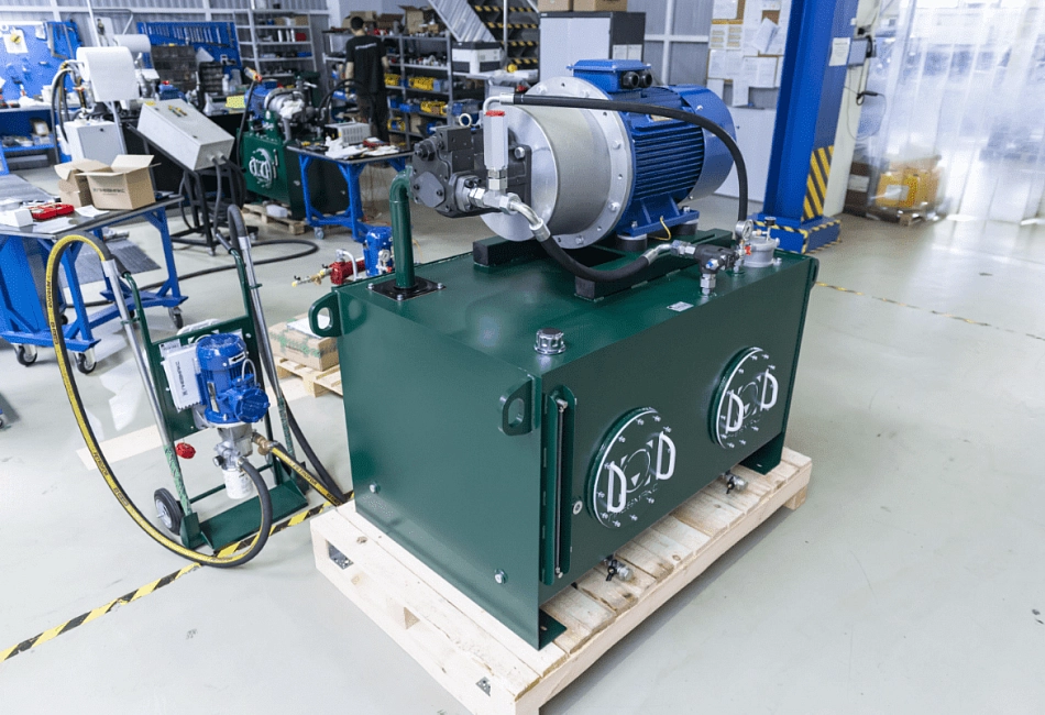 Гидростанция CTR-KV-B1191 для замены существующей насосной установки УН 200/320 на агрегате Тп-30