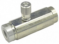 V0581/C_VRFU 90/C 1/4"_VRC01 - Регулятор расхода одностороннего действия трубного монтажа