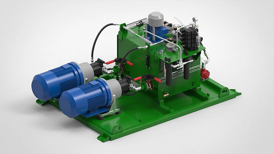 Гидростанция CTR-KV-B1005 разжима электродов в ЭСПЦ