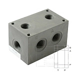 P2D-I/21 - Плита для батарейного монтажа