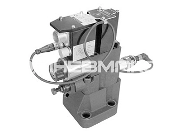 PRE*J - Клапан предохранительный c пилотным пропорциональным электронным управлением и интегрированным электронным блоком с обратной связью по давлению CETOP R06/R08/R10