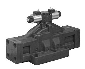 DSP1* - Направляющий гидрораспределитель с пилотным электромагнитным или гидравлическим (DSC1*) управлением