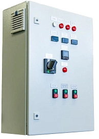 Система управления гидростанции испытательного стенда теплообменников